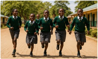 Students at school
